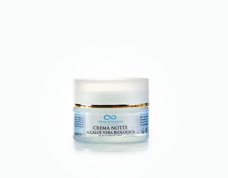Crema notte all'aloe vera biologica